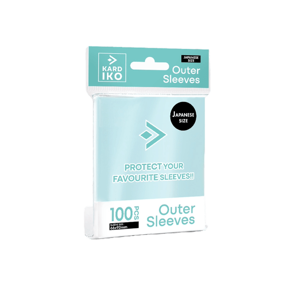 Kardiko card-sleeves (Transparent Sleeves) - Clear